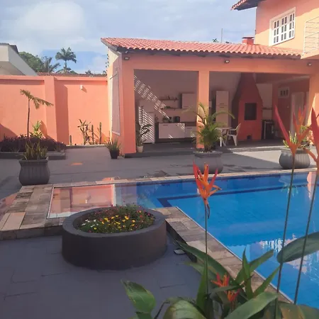 Casa Rosa Suites 5 Min A Pe Praia Da Ponta Ngra Manaus Exterior photo